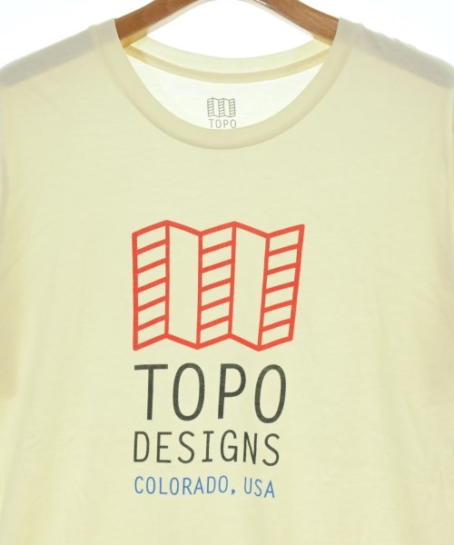 TOPO DESIGNS（トポ・デザイン）Tシャツ・カットソー 白 サイズ:M メンズ/2200683218145