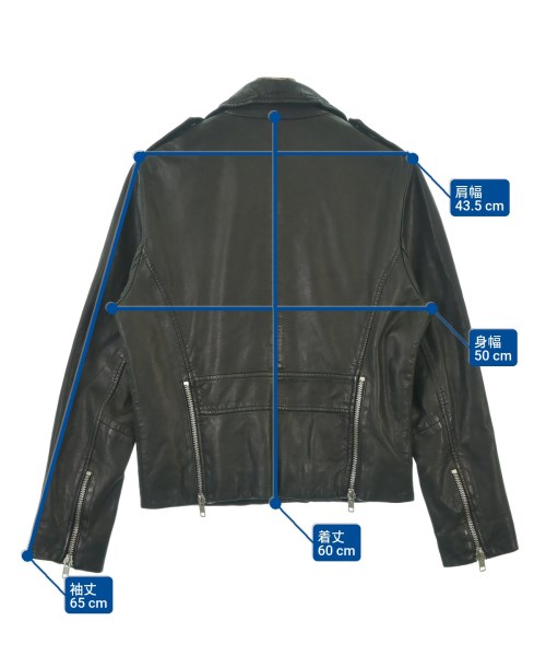 OAK（オーク）ライダース 黒 サイズ:S メンズ/2200628826039