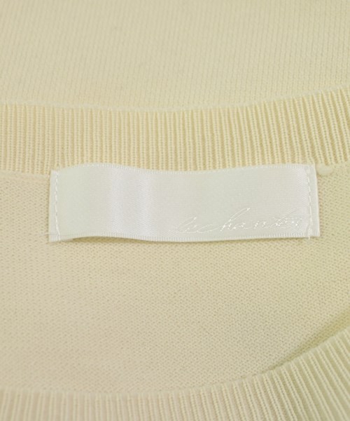 le chanter（ルシャンテ）ニット・セーター 白 サイズ:38(M位) レディース/2200660770048