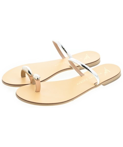 NICOLAS LAINAS(ニコラスライナス)サンダル シルバー サイズ:EU36(22.5cm位)/2200670935048