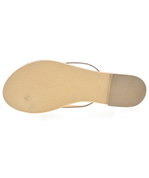 NICOLAS LAINAS（ニコラスライナス）サンダル ゴールド サイズ:EU38(24.5cm位) レディース/2200651688147