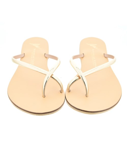 NICOLAS LAINAS（ニコラスライナス）サンダル ゴールド サイズ:EU38(24.5cm位) レディース/2200655291114