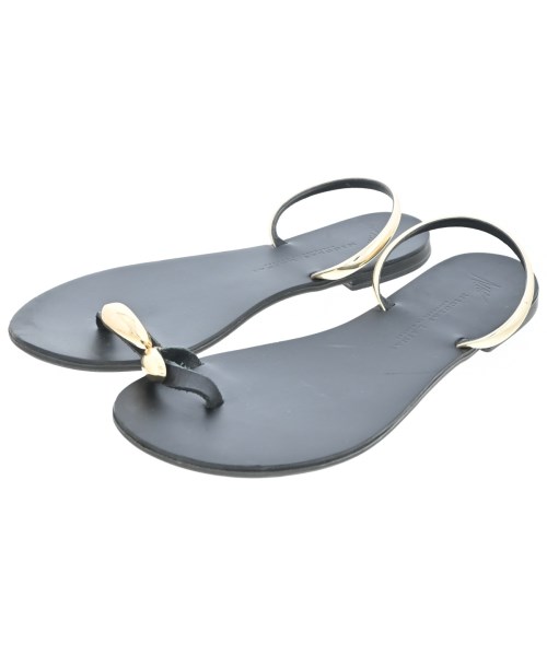 NICOLAS LAINAS(ニコラスライナス)サンダル 黒 サイズ:EU38(24.5cm位)/2200659482167