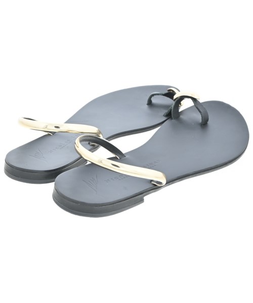 NICOLAS LAINAS（ニコラスライナス）サンダル 黒 サイズ:EU38(24.5cm位) レディース/2200659482167