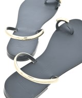 NICOLAS LAINAS（ニコラスライナス）サンダル 黒 サイズ:EU38(24.5cm位) レディース/2200659482167