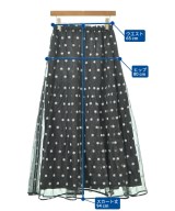 AVERY ROW（エイべリーロウ）ロング・マキシ丈スカート 黒 サイズ:ONE レディース/2200635155054