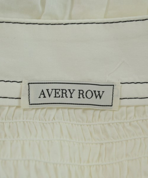 AVERY ROW（エイべリーロウ）シャツワンピース 白 サイズ:ONE レディース/2200661572306