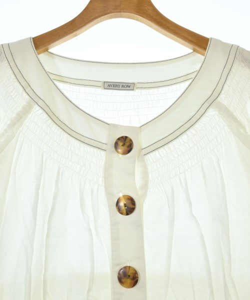 AVERY ROW（エイべリーロウ）シャツワンピース 白 サイズ:ONE レディース/2200661572306
