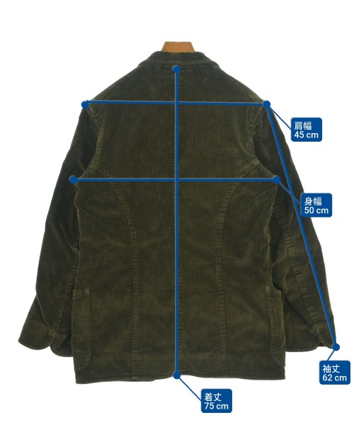 Old Town（オールドタウン）カバーオール カーキ サイズ:38(M位) メンズ/2200632836055