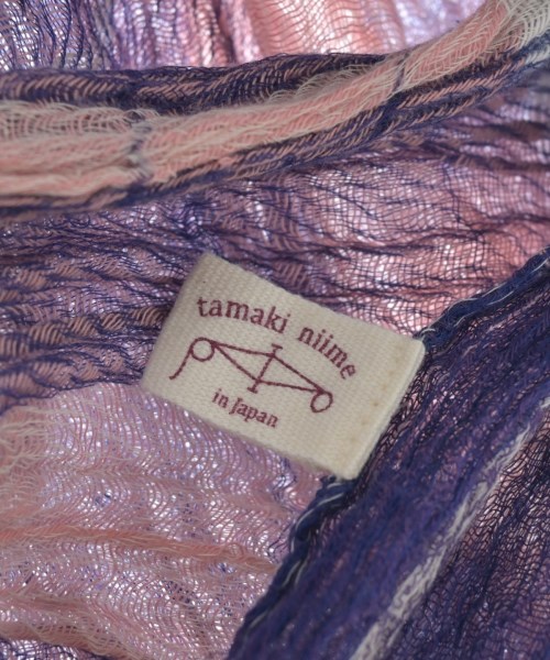 tamaki niime（タマキニイメ）ストール 紫 サイズ:- レディース/2200629820302