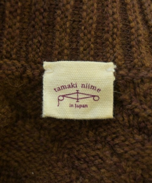tamaki niime（タマキニイメ）カーディガン 茶 サイズ:F レディース/2200619556037