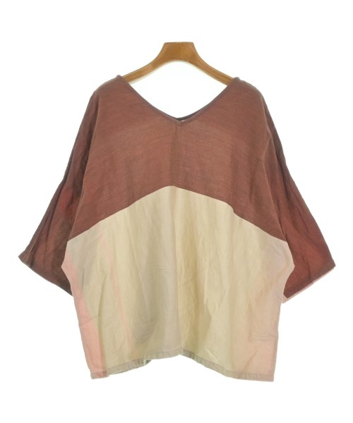 tamaki niime(タマキニイメ)カジュアルシャツ 赤 サイズ:F/2200649631162