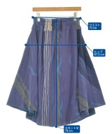 tamaki niime（タマキニイメ）ロング・マキシ丈スカート 紫 サイズ:-(M位) レディース/2200657961107