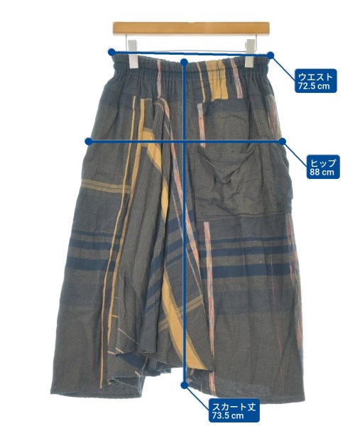 tamaki niime（タマキニイメ）ロング・マキシ丈スカート 紺 サイズ:-(L位) レディース/2200657961114