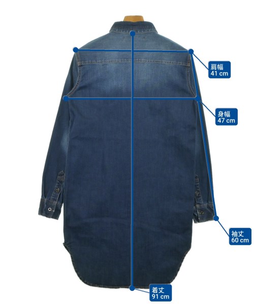 CAMBIO（カンビオ）カジュアルシャツ 青 サイズ:M メンズ/2200619576028