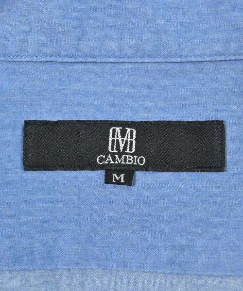 CAMBIO（カンビオ）カジュアルシャツ 青 サイズ:M メンズ/2200615993041