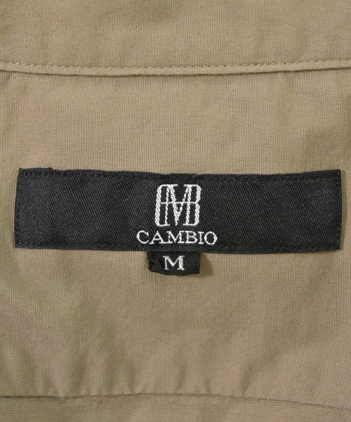 CAMBIO（カンビオ）カジュアルシャツ 茶 サイズ:M メンズ/2200615993058