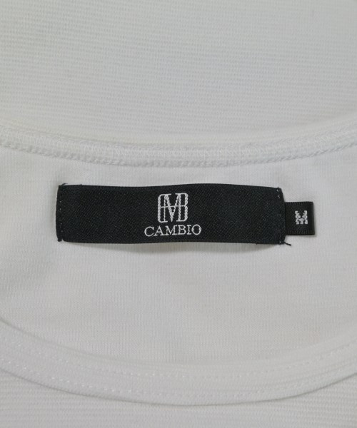 CAMBIO（カンビオ）Tシャツ・カットソー 白 サイズ:M メンズ/2200690699135