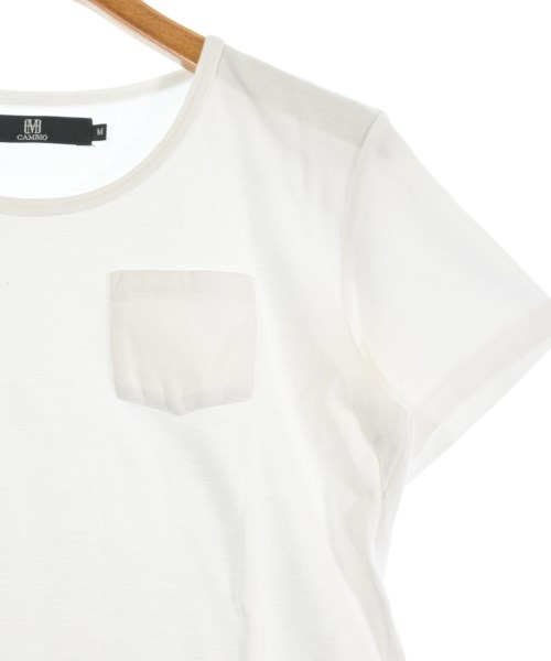 CAMBIO（カンビオ）Tシャツ・カットソー 白 サイズ:M メンズ/2200690699135