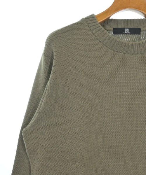 CAMBIO（カンビオ）ニット・セーター カーキ サイズ:L メンズ/2200654460054