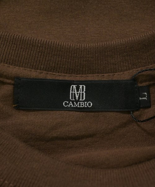 CAMBIO（カンビオ）Tシャツ・カットソー 茶 サイズ:L メンズ/2200706871081