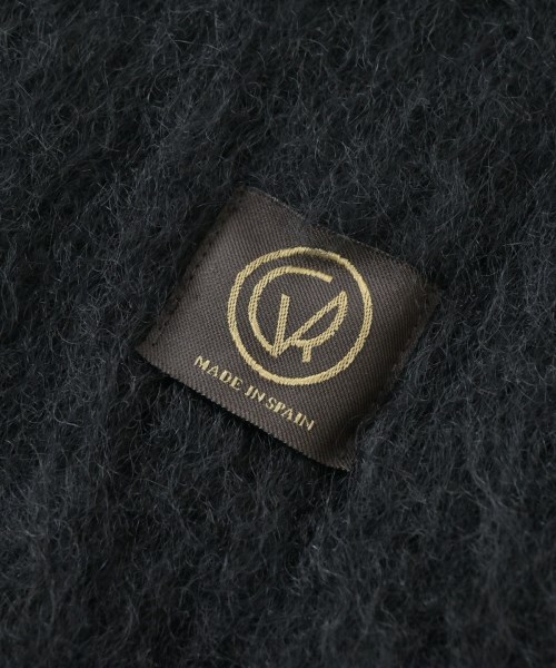 Mantas Ezcaray（マンタスエスカライ）マフラー 黒 サイズ:- メンズ/2200656756070