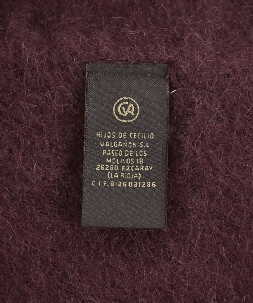 Mantas Ezcaray（マンタスエスカライ）ストール 赤 サイズ:- レディース/2200642656049