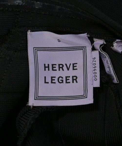 Herve Leger（エルベレジェ）ワンピース 黒 サイズ:S レディース/2200729217316