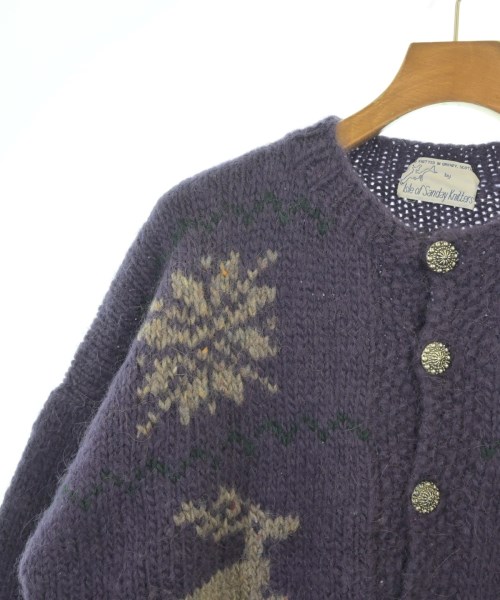 SHETLAND ISLES WOOLLEN MILLS（シェトランドアイルウールンミルズ）ニット・セーター 紫 サイズ:-(XL位) メンズ/2200732067014
