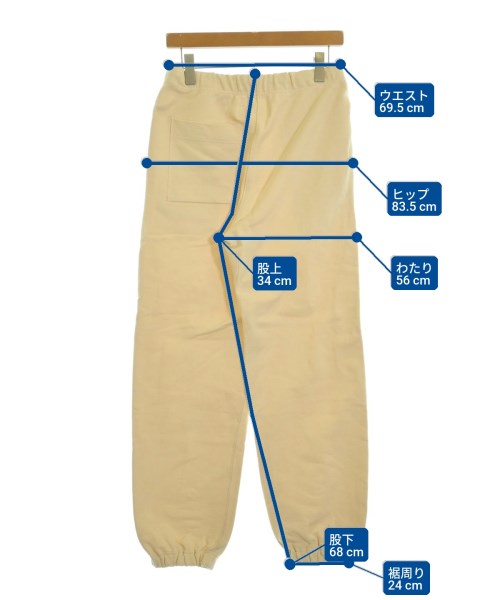 JOHN SMITH（ジョンスミス）スウェットパンツ 黄 サイズ:S メンズ/2200627576119