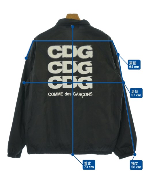 GOOD DESIGN SHOP COMME des GARCONS（グッドデザインショップコムデギャルソン）ブルゾン 黒 サイズ:L メンズ/2200636296060