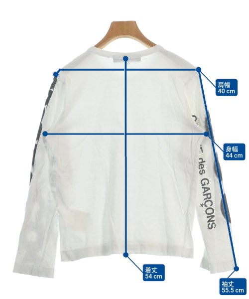 GOOD DESIGN SHOP COMME des GARCONS（グッドデザインショップコムデギャルソン）Tシャツ・カットソー 白 サイズ:M レディース/2200693320029