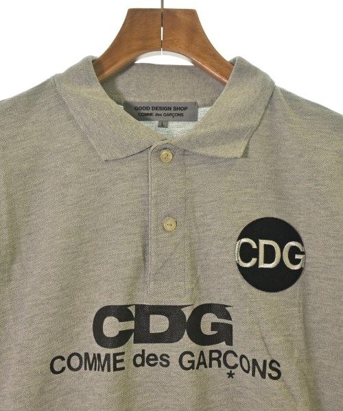 GOOD DESIGN SHOP COMME des GARCONS（グッドデザインショップコムデギャルソン）ポロシャツ グレー サイズ:L メンズ/2200702231025