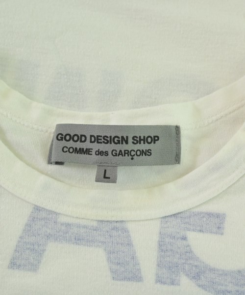 GOOD DESIGN SHOP COMME des GARCONS（グッドデザインショップコムデギャルソン）Tシャツ・カットソー 白 サイズ:L メンズ/2200691971124