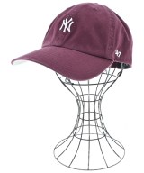 47 Brand（フォーティーセブンブランド）キャップ 赤 サイズ:- レディース/2200604281074