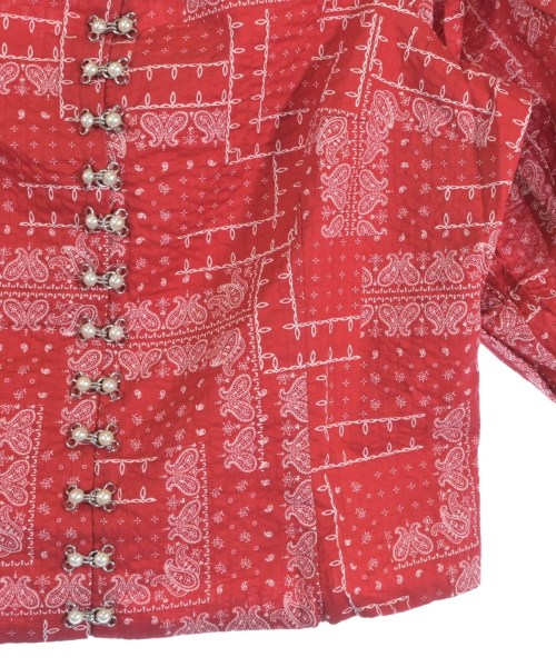 Shrimps（シュリンプス）ブラウス 赤 サイズ:10(M位) レディース/2200657863173