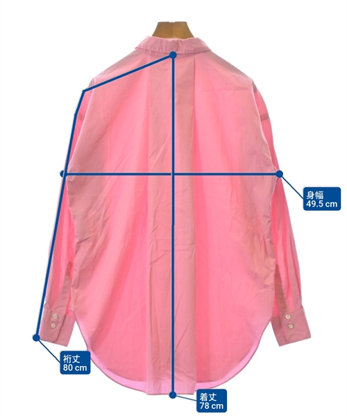 TESSITURA MONTI（テッシトゥーラ　モンティ）カジュアルシャツ ピンク サイズ:36(S位) レディース/2200635364173