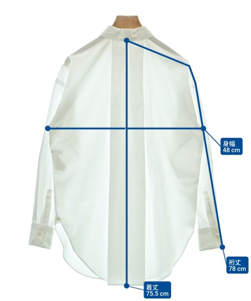 TESSITURA MONTI（テッシトゥーラ　モンティ）ブラウス 白 サイズ:36(S位) レディース/2200612519053