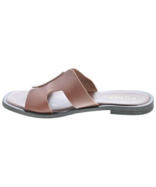 ENESS（エネス）サンダル 茶 サイズ:38(24.5cm位) レディース/2200641195112