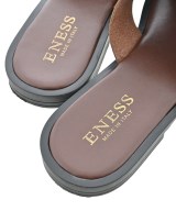 ENESS（エネス）サンダル 茶 サイズ:38(24.5cm位) レディース/2200641195112