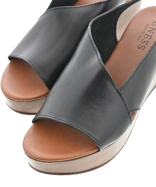 ENESS（エネス）サンダル 黒 サイズ:EU38(24.5cm位) レディース/2200648787228