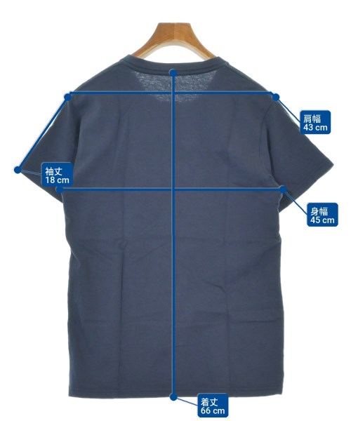 HOLLYWOOD TO MALIBU（ハリウッドトゥマリブ）Tシャツ・カットソー 紺 サイズ:S メンズ/2200707398099
