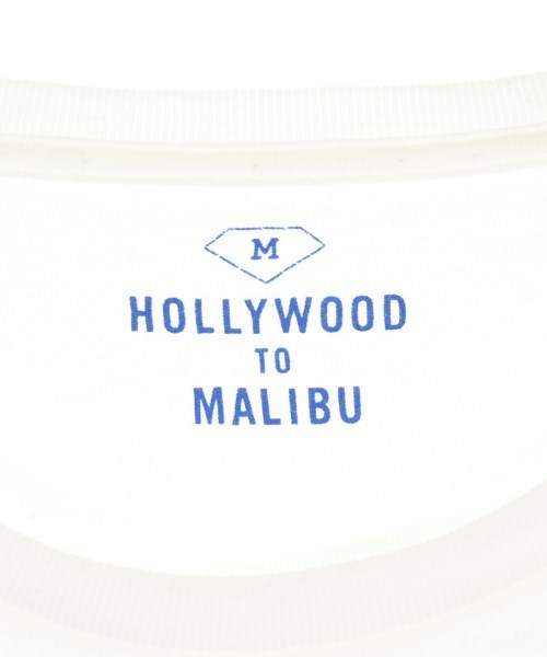 HOLLYWOOD TO MALIBU（ハリウッドトゥマリブ）Tシャツ・カットソー 白 サイズ:M メンズ/2200721612515