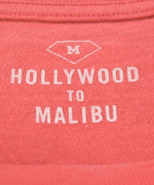 HOLLYWOOD TO MALIBU（ハリウッドトゥマリブ）Tシャツ・カットソー ピンク サイズ:M メンズ/2200683104271
