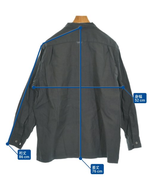 WORKERS（ワーカーズ）カジュアルシャツ グレー サイズ:16(L位) メンズ/2200624533078