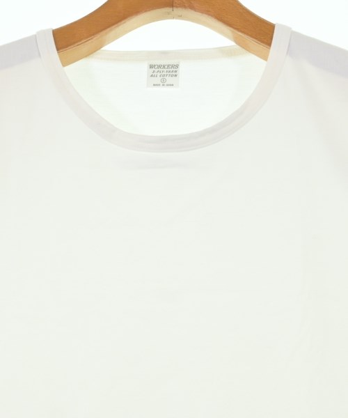 WORKERS（ワーカーズ）Tシャツ・カットソー 白 サイズ:S メンズ/2200623030042