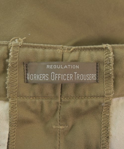 WORKERS（ワーカーズ）チノパン 茶 サイズ:32(L位) メンズ/2200640911027