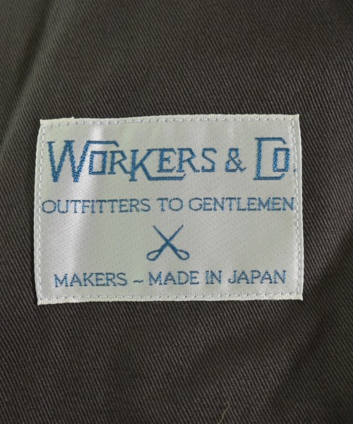 WORKERS（ワーカーズ）ステンカラーコート 緑 サイズ:40(M位) メンズ/2200702591013