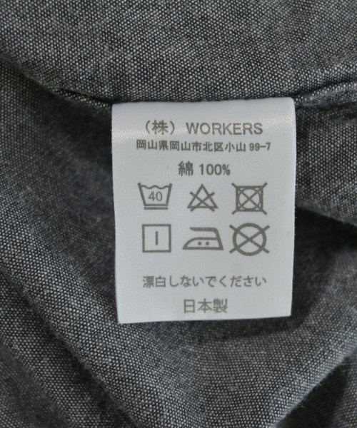 WORKERS（ワーカーズ）カジュアルシャツ グレー サイズ:17(XL位) メンズ/2200708991022