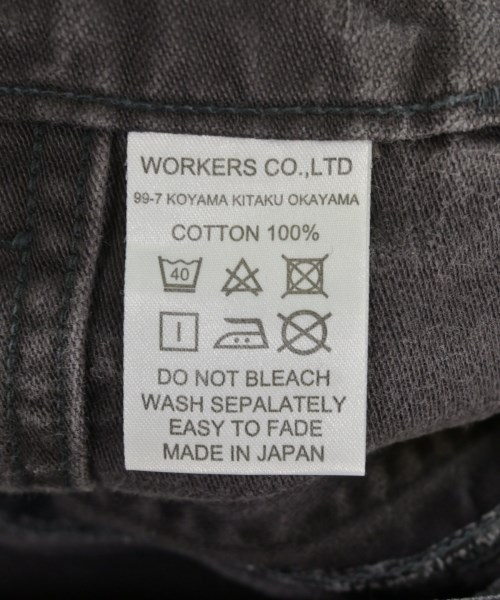 WORKERS（ワーカーズ）デニムパンツ 紫 サイズ:M メンズ/2200708991046
